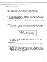 Preview for 25 page of Yamaha REV-1 Operating Manual