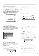 Preview for 13 page of Yamaha REV500 Operation Manual