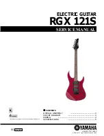 Yamaha RGX 121S Service Manual предпросмотр