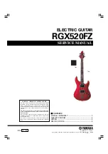 Yamaha RGX520FZ Series Service Manual preview