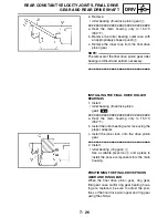 Предварительный просмотр 267 страницы Yamaha Rhino 450 YXR45FAV Service Manual