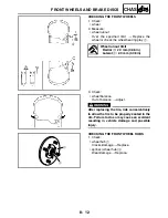 Предварительный просмотр 288 страницы Yamaha Rhino 450 YXR45FAV Service Manual