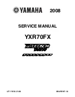 Предварительный просмотр 1 страницы Yamaha rhino 700 2008 Service Manual