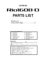 Preview for 88 page of Yamaha RIO1608-D Service Manual