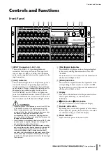 Предварительный просмотр 9 страницы Yamaha Rio1608-D2 Owner'S Manual