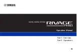 Yamaha RIVAGE PM10 Operation Manual preview