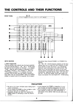 Предварительный просмотр 4 страницы Yamaha RM602 Operating Manual