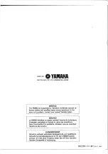 Предварительный просмотр 44 страницы Yamaha RM602 Operating Manual