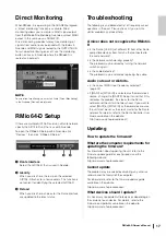 Предварительный просмотр 17 страницы Yamaha RMio64-D Owner'S Manual