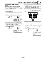 Preview for 76 page of Yamaha Royal Star Tour Deluxe XVZ13CTTC Supplementary Service Manual