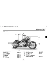 Предварительный просмотр 12 страницы Yamaha Royal Star XVZ1300A Owner'S Manual