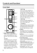 Preview for 8 page of Yamaha RP-U100 Owner'S Manual