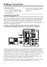 Preview for 10 page of Yamaha RP-U100 Owner'S Manual