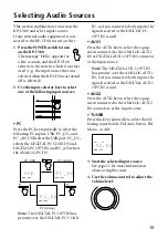 Preview for 15 page of Yamaha RP-U100 Owner'S Manual