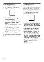 Preview for 18 page of Yamaha RP-U100 Owner'S Manual