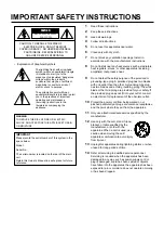 Preview for 2 page of Yamaha RP-U200 Operation Manual