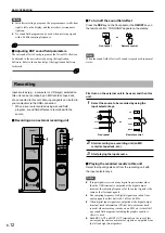 Preview for 16 page of Yamaha RP-U200 Operation Manual