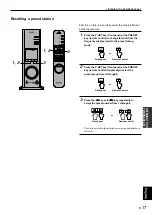 Preview for 21 page of Yamaha RP-U200 Operation Manual