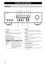 Preview for 6 page of Yamaha RS-202B Owner'S Manual