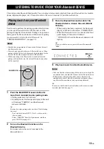 Preview for 17 page of Yamaha RS-202B Owner'S Manual