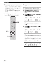 Preview for 22 page of Yamaha RS-202B Owner'S Manual