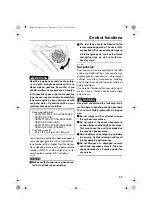 Предварительный просмотр 37 страницы Yamaha RS VENTURE 2014 Owner'S Manual