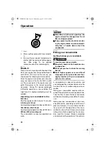 Предварительный просмотр 46 страницы Yamaha RS VENTURE 2014 Owner'S Manual