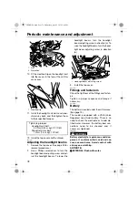 Предварительный просмотр 86 страницы Yamaha RS VENTURE 2014 Owner'S Manual