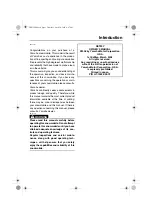 Preview for 3 page of Yamaha RS Venture RST90Y Owner'S Manual