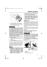 Preview for 27 page of Yamaha RS Venture RST90Y Owner'S Manual