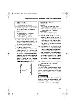 Preview for 53 page of Yamaha RS Venture RST90Y Owner'S Manual