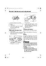 Preview for 68 page of Yamaha RS Venture RST90Y Owner'S Manual