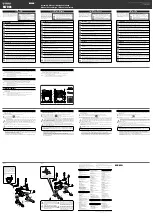 Yamaha RS70 Assembly Manual preview