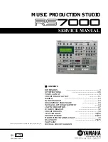 Yamaha RS7000 Ver.1.2 Service Manual preview
