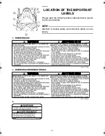 Предварительный просмотр 12 страницы Yamaha RS90GTL Owner'S Manual