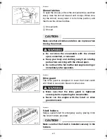 Preview for 31 page of Yamaha RS90GTL Owner'S Manual