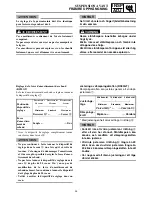 Preview for 67 page of Yamaha RS90GTL Suplementary Service Manual