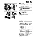 Предварительный просмотр 70 страницы Yamaha RS90NL Suplementary Service Manual