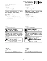 Предварительный просмотр 127 страницы Yamaha RS90NL Suplementary Service Manual