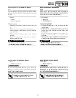 Предварительный просмотр 141 страницы Yamaha RS90NL Suplementary Service Manual