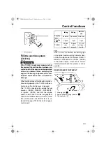 Предварительный просмотр 19 страницы Yamaha RS90PB Owner'S Manual