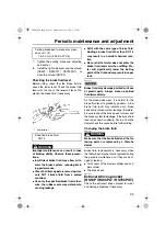 Предварительный просмотр 101 страницы Yamaha RS90PB Owner'S Manual