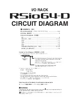 Preview for 119 page of Yamaha RSio64-D Service Manual