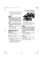 Предварительный просмотр 31 страницы Yamaha RST90G Owner'S Manual