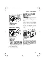 Предварительный просмотр 47 страницы Yamaha RST90G Owner'S Manual