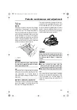 Предварительный просмотр 65 страницы Yamaha RST90G Owner'S Manual