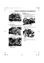 Предварительный просмотр 67 страницы Yamaha RST90G Owner'S Manual