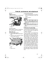 Предварительный просмотр 69 страницы Yamaha RST90G Owner'S Manual