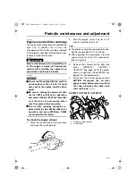 Предварительный просмотр 77 страницы Yamaha RST90G Owner'S Manual