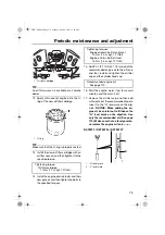 Предварительный просмотр 81 страницы Yamaha RST90G Owner'S Manual